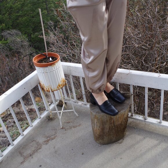 Black Ladies Loafers Made In Brazil - Picture 3 of 7
